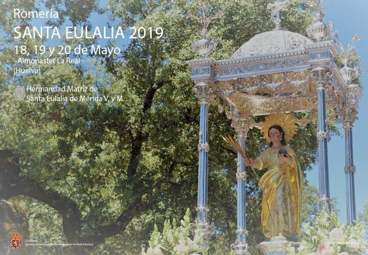 Romería en honor a Santa Eulalia Mártir 2019 Almonaster la Real